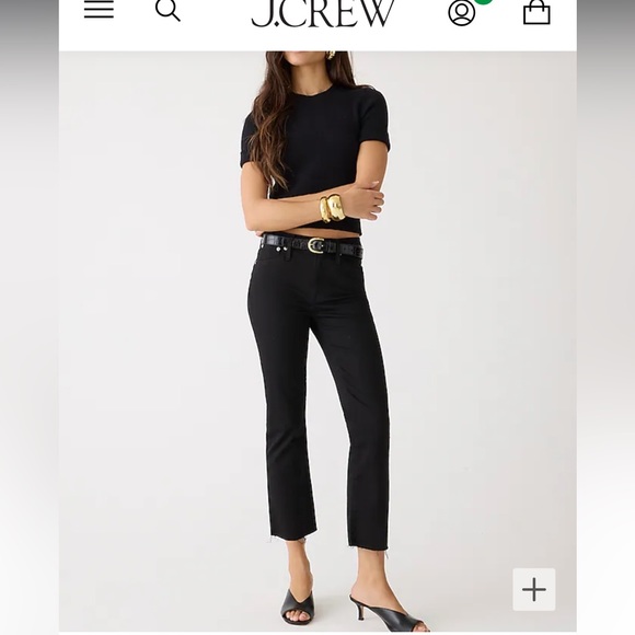 NWT Jcrew crop jeans size 26P - Picture 6 of 7